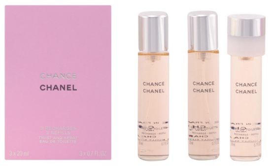 Chanel Chance Eau De Toilette Twist & spray Navulling 3X20 ml