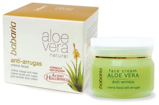 Babaria Anti Rimpel Gezichtscr&egrave;me Alo&euml; Vera 50 ml