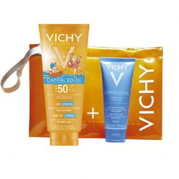 Pack Capital Soleil Zonnemelk 300 ml + Aftersun 100 ml Pack Capital Soleil Zonnemelk 300 ml + Aftersun 100 ml
