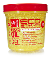 Haarfixerende gel met arganolie 473 ml