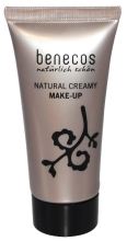 Natuurlijke crèmekleurige make-up
