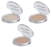 Zand geperste poedermake-up Zand geperste poedermake-up