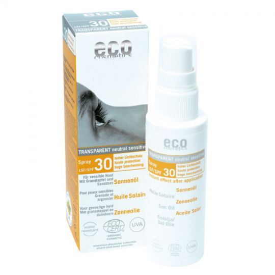 Sun Oil Spray SPF 30 Transparante Sunprotection - Minerale Zonnebrandcr&egrave;me 50 ml