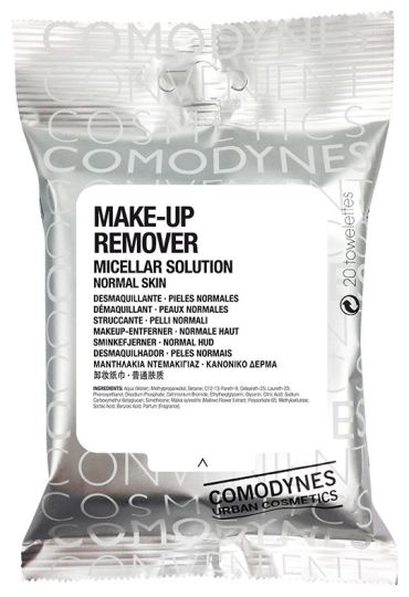 Make-Up Remover Normale huid 20 handdoekjes Make-Up Remover Normale huid 20 handdoekjes