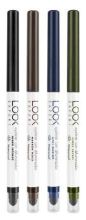 Eyeliner met smudger. Fluweelachtig effect. Safari groen Eyeliner met smudger. Fluweelachtig effect. Safari groen