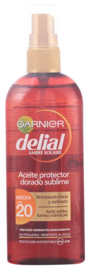 Delial Gold beschermende sprayolie SPF 10 150 ml Delial Gold beschermende sprayolie SPF 10 150 ml