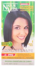 Kleuren Permanente kleuring 1 Zwart 150 ml Kleuren Permanente kleuring 1 Zwart 150 ml