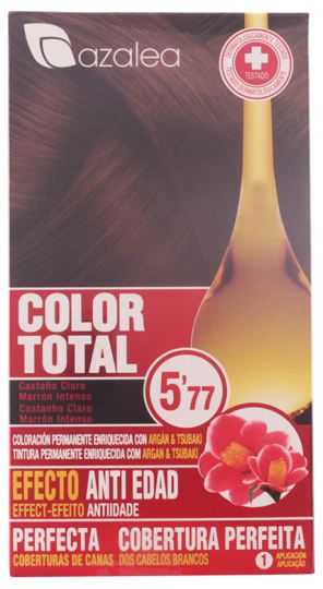Totale kleur # 5,77 - Lichtbruin Intens bruin Totale kleur # 5,77 - Lichtbruin Intens bruin