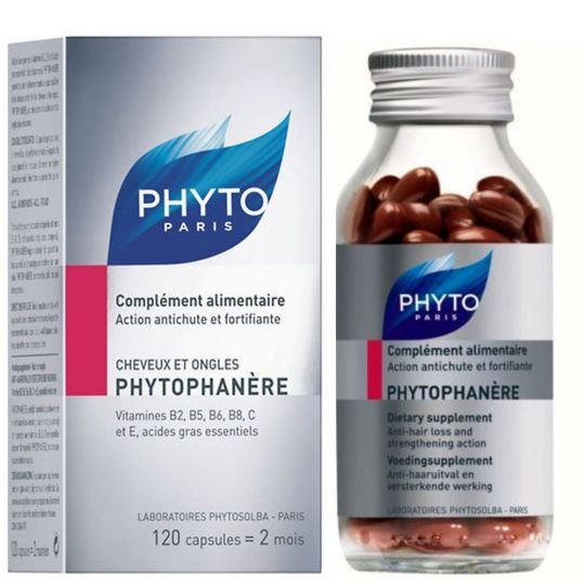 Phytophanère Haar en nagels 120 Capsules