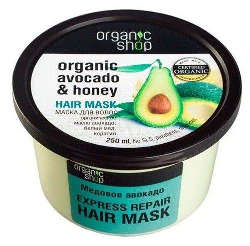 Organic Haar- en avocado-haarmasker 250