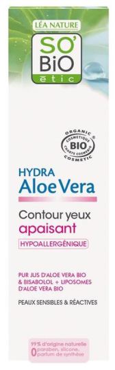 Hydra Alo&euml; Vera Verzachtende oogcontour voor een gevoelige huid 15 ml