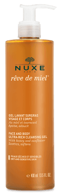 Nuxe Gezicht en lichaam Ultra-rijke reinigingsgel R&ecirc;ve de Miel 400 ml