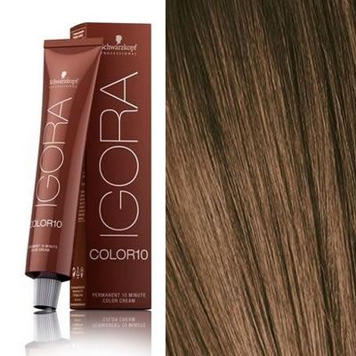 Kleur 10 Kleurstof Permanent 6/4 Donkerblond beige 60 ml