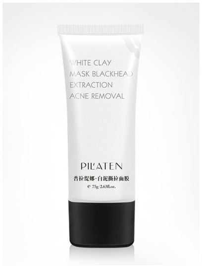 Witte klei afpelmasker 75 gr