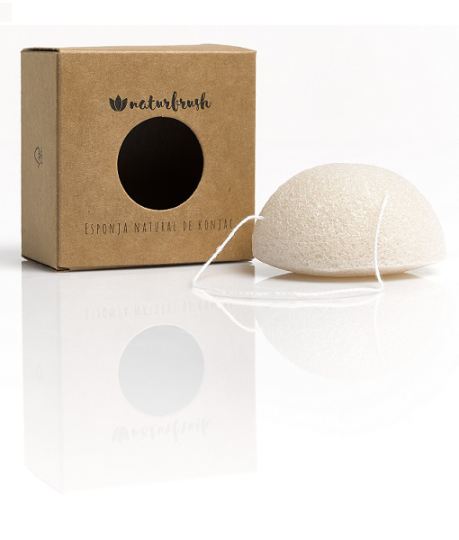 Konjac Grote spons 100% natuurlijke vezel 7,5 cm