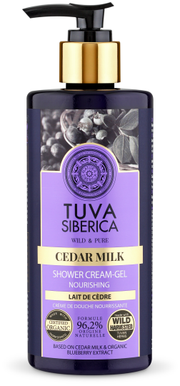 Biologische romige voedende douchegel 300 ml