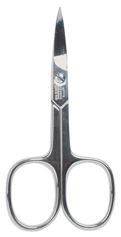 Premium gebogen manicureschaar 9,2 cm