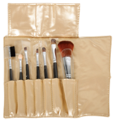 Tika Gold Makeup Case Set 7 Borstels
