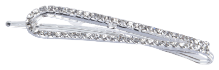 Bifull Diamanten drop versierde haarspelden