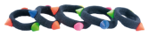 Elastische pop Scrunchies met driehoeken 5 stuks Elastische pop Scrunchies met driehoeken 5 stuks