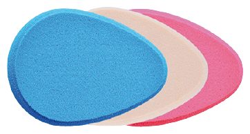 Basiskleuren Makeup Sponge Set