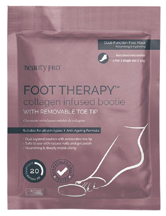 Foot Therapy Collagen Infused Bootie met verwijderbare teen 17 gr