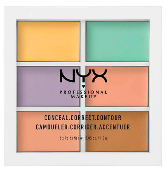 Contourenpalet 6 kleuren Contourenpalet 6 kleuren