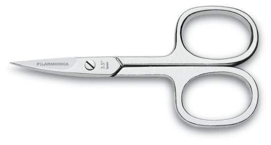 Gebogen nagelschaartje 3,5 "