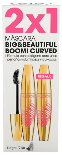 Astor Big & Beautiful Boom Curl Lote 2 van Piezas