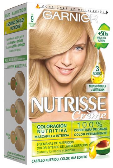 Nutrisse Tint N. 9 Zeer lichtblond Nutrisse Tint N. 9 Zeer lichtblond