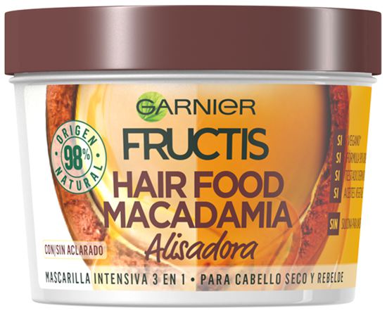 Fructis Haarvoer Macadamia Masker 390 ml Fructis Haarvoer Macadamia Masker 390 ml
