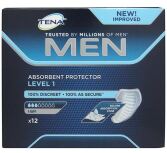 Absorberende beschermers niveau 1 voor mannen 12 uds Absorberende beschermers niveau 1 voor mannen 12 uds