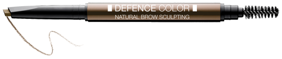 Defence Color Natural Sculpting Eyebrow liner n &deg; 402 Chatain