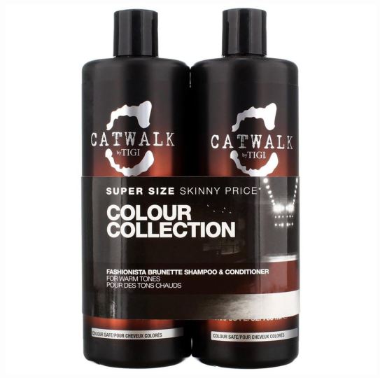 Catwalk Fashionista Brunette Shampoo 750 ml + 1 stuk Catwalk Fashionista Brunette Shampoo 750 ml + 1 stuk