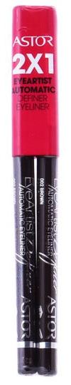 Astor Volume Definer Automatische eyeliner # 2-Bruin 2x1