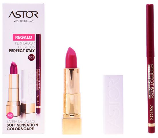 Astor Soft Sensation # 700-Nude Desire + Lip Liner