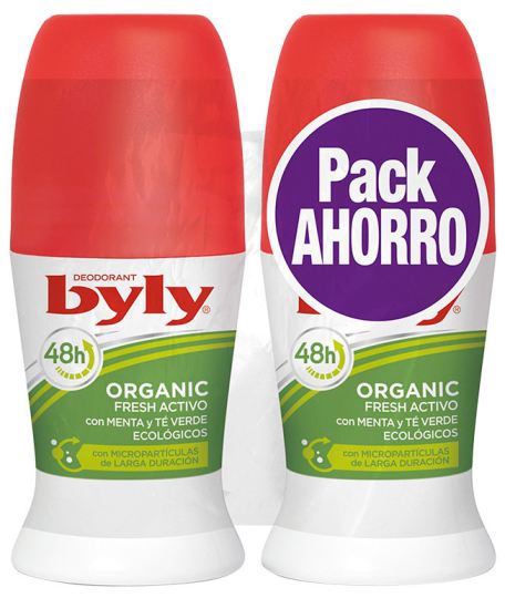 Byly Actieve organische deodorant vers 2 stuks