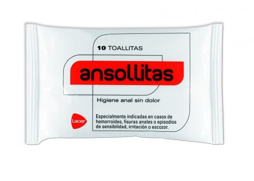 Lacer Anale hygi&euml;nedoekjes 10 stuks