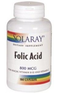 Foliumzuur 800 mg 100 capsules