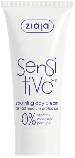 Ziaja Gevoelige verzachtende dagcr&egrave;me voor een gevoelige huid 50 ml