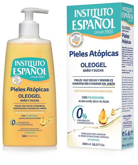 Oleogel bad en douche atopische huid 300 ml Oleogel bad en douche atopische huid 300 ml