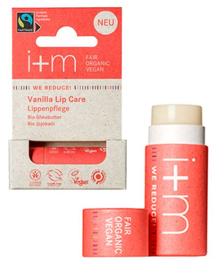 Hydraterende en voedende lippenbalsem vanille 5 gr Hydraterende en voedende lippenbalsem vanille 5 gr