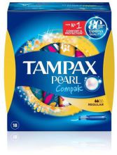 Pearl Regular Tampon 18 st Pearl Regular Tampon 18 st