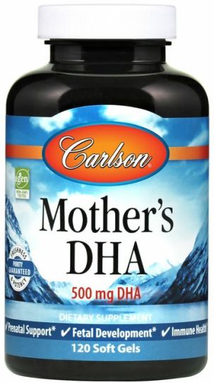 Moeders DHA 500 mg 120 parels
