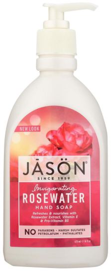 Jas&ouml;n Verkwikkende rozenwater handzeep 473 ml