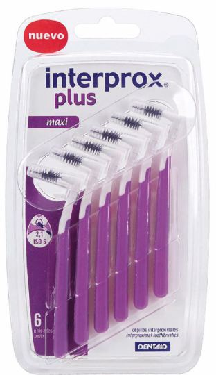 Interprox plus 2G Interprox maxi tandenborstel 6 eenheden Interprox plus 2G Interprox maxi tandenborstel 6 eenheden