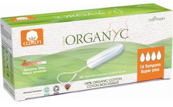 Tampons 100% biologisch katoen Geen applicator 16 stuks Tampons 100% biologisch katoen Geen applicator 16 stuks