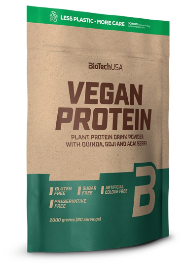 BiotechUSA Vegan Prote&iuml;ne Chocolade Kaneel 2000 gr