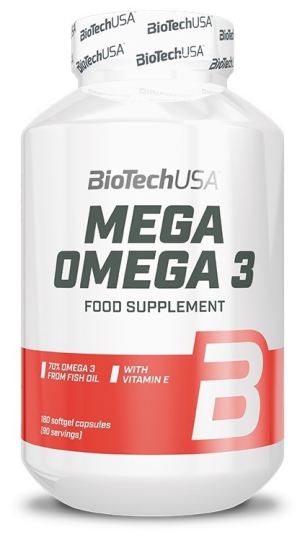 BiotechUSA Mega Omega 3180 capsules