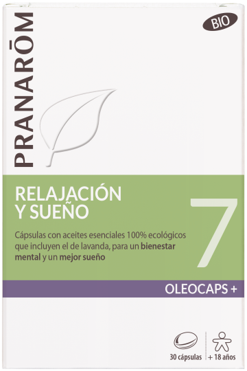 Oleocaps 7 Slaap en stress 30 capsules Oleocaps 7 Slaap en stress 30 capsules